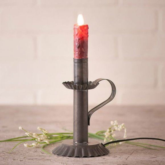 Barton electric Candlestick Light with moving flame candlestick